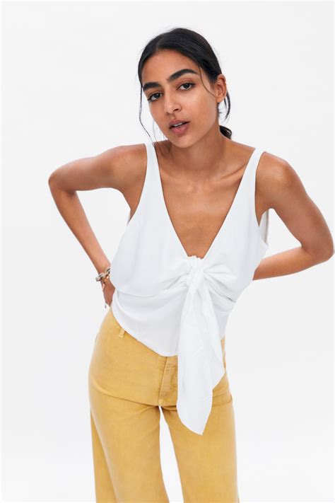 Zara Knotted Top