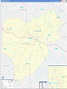 Digital Maps of Lenoir County North Carolina - marketmaps.com