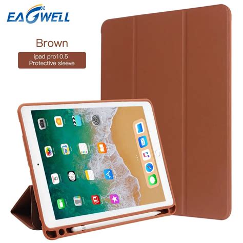 Pu Leather Case Cover For Ipad Pro 105 2017 A1701 A1709 Flip Stand