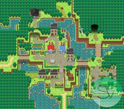 Galebrook Town By Sailorvicious On Deviantart Pokemon Towns Pixel