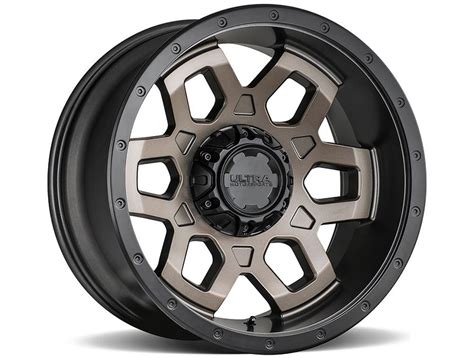 Ultra Bronze And Black Warlock Wheels Realtruck