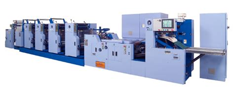 Hybrid Web Fed Offset Press Var Miyakoshi Printing Machinery Co Ltd