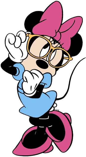 Minnie Showing Some Good Style With A Pair Of Glasses Minnie Mouse