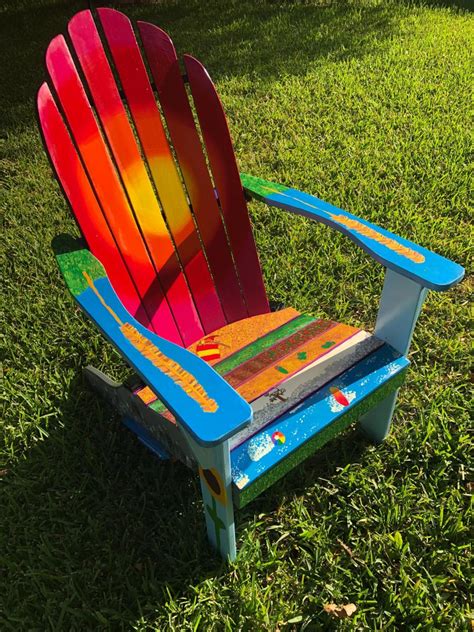 2,621 adirondack chair premium high res photos. Painted Adirondack Chair | snaplist
