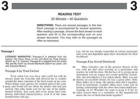 Answer Explanations For The 2021 22 Act Reading Test Piqosity