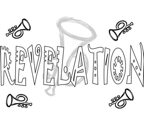 Bible Coloring Pages Revelation Books Of The Bible