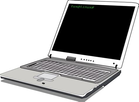 Computer Notebook Clip Art Free Vector In Open Office