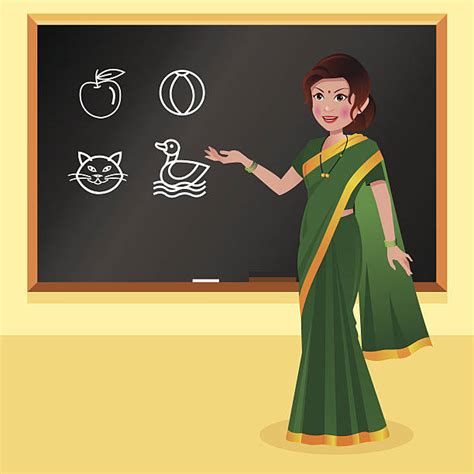 Indian School Teacher Illustrations Royalty Free Vector Graphics And Clip Art Istock