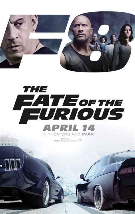 Fast & furious 8 is happening, and it's actually almost here! Fast and Furious 8 Movie Poster : Teaser Trailer