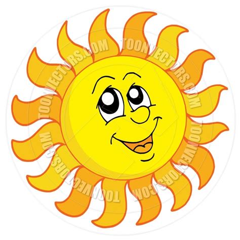 Happy Sun Clip Art Cliparts