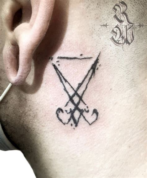 Archangel Michael Sigil Tattoo