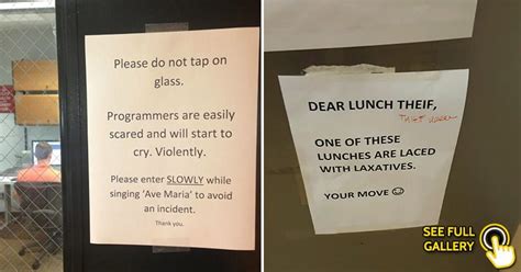 Funny Office Signs