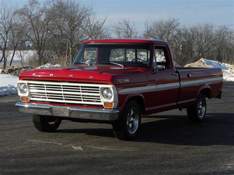 1969 Ford F100 Deluxe Styleside Pickup For Sale 81788 Mcg