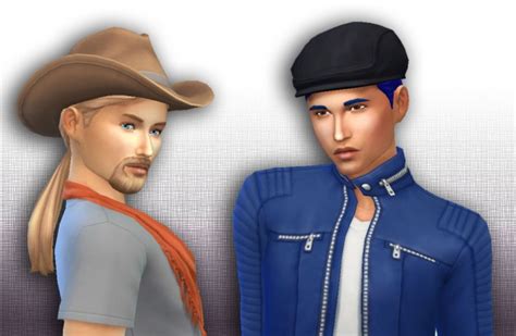 Ponytail Low Conversion For Men At My Stuff Sims 4 Updates