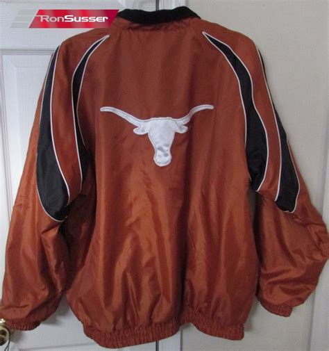 Ncaa Texas Longhorns Reversible Jacket Large 2 Jackets In 1