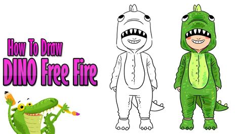Dibujos De Personajes De Free Fire Faciles