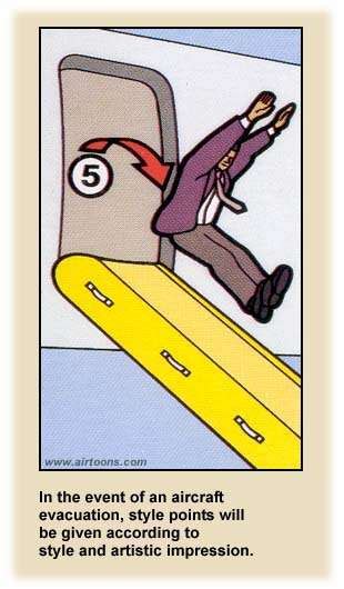 Airline Safety Cards And Funny Flight Instructions The