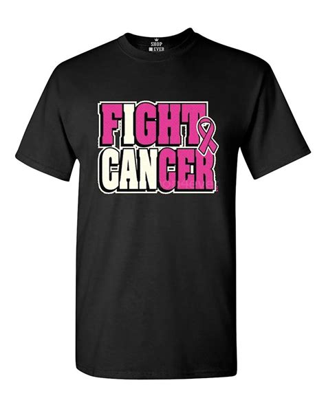 i can fight cancer t shirt breast cancer awareness shirts shirts summer short sleeve novelty