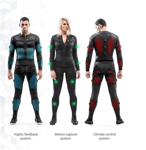 teslasuit the full body haptic feedback vr suit funky kit