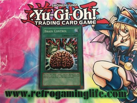Yu Gi Oh Card Of The Week 065 Brain Control ~ Retro Gaming Life