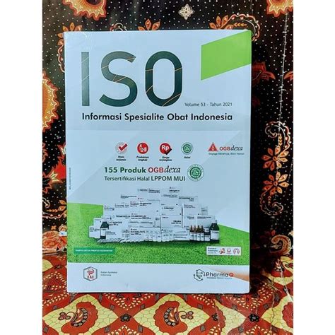 Jual Buku Iso Informasi Spesialite Obat Volume 53 Tahun 2021 Di Lapak