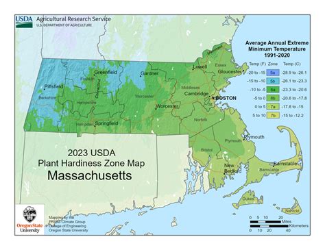 Massachusetts Zone Map For Hardiness And Planting Gardening Know How