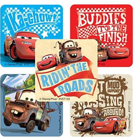 Smilemakers Disney Pixar Cars Valuestickers Prizes And Giveaways