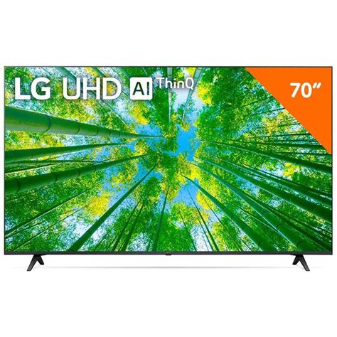 Smart TV LED 55 4K Ultra HD LG 55UQ8050PSB WebOS 22 ThinQ AI 2 USB 3