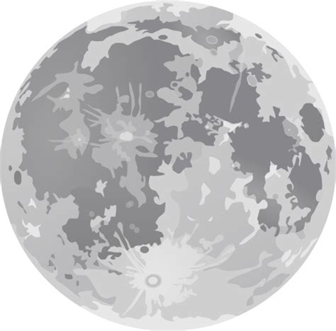 Download High Quality Moon Clipart Vector Transparent Png Images Art