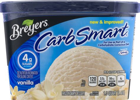 Breyers Carb Smart Vanilla Frozen Dairy Dessert Breyers77567283238