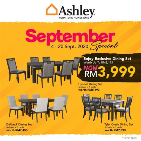 At chans furniture, we strive to ensure our products are unmatched in price, quality, and design. Ashley Furniture HomeStore September Special Promotion (4 ...