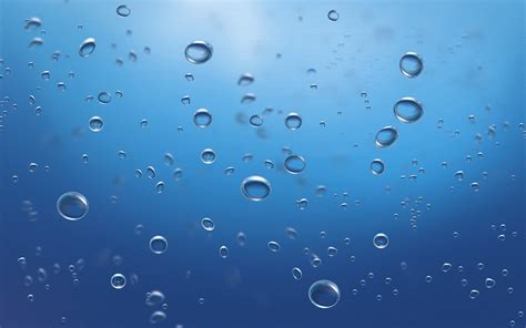 Minimalism Underwater Bubbles Water Drop Drop Ocean Sea Underwater