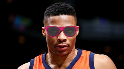 Oklahoma City Thunder’s Russell Westbrook Helps Stephen Colbert Pick Out New Glasses Sports