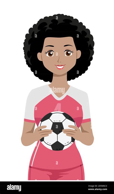 Cartoon Soccer Girl Hi Res Stock Photography And Images Alamy