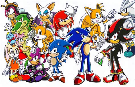 Sonic Generation Characters By Pasqueteur On Deviantart