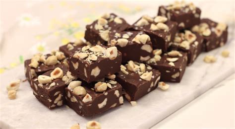 No Bake Chocolate Hazelnut Fudge Recipe Decadent Delight