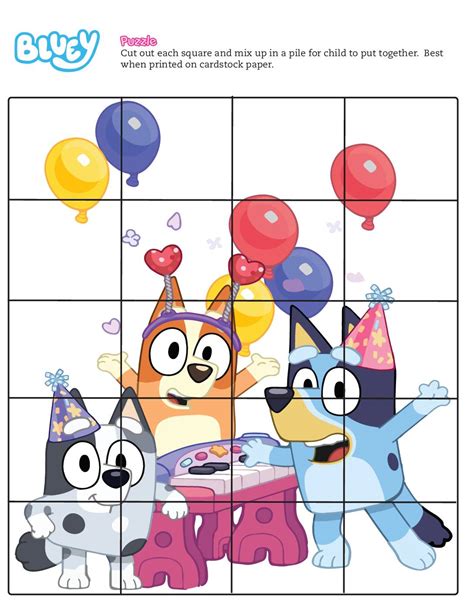 Puzzle 1 Bluey