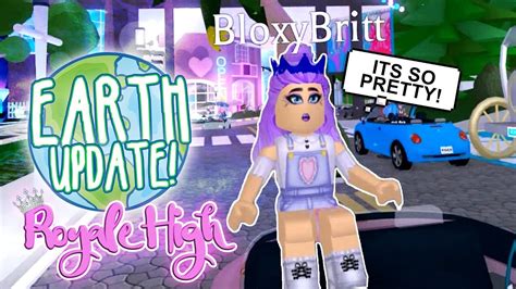 Exploring The New Royale High Earth Update Roblox Royale High Youtube