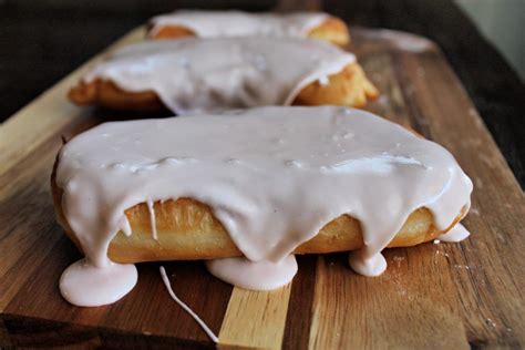 Maple Long John Doughnuts Recipe Maple Bars Recipe Long John