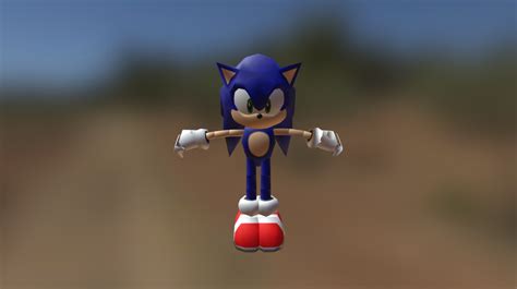 Sonic The Hedgehog 3d Model By Luke Steel Lukesteel 3b73d0e