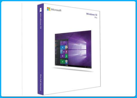 مايكروسوفت ويندوز 10 برو البرمجيات Win10 حزمة البيع بالتجزئة المهنية مع