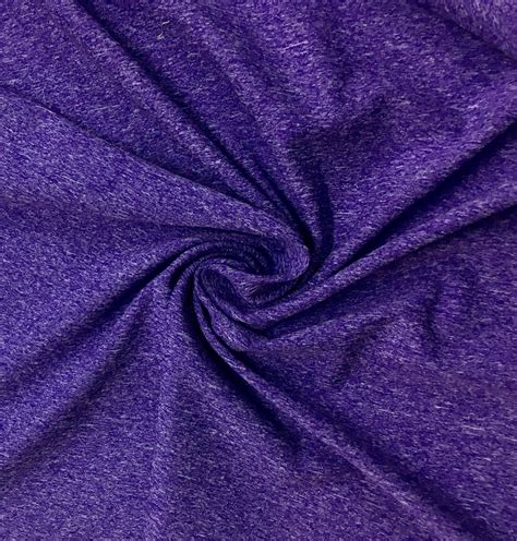Purple Heathered Dharma Spandex | Yoga Fabric | Pine Crest Fabrics