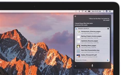Apple Macos Sierra New Features Release Date And Everything E