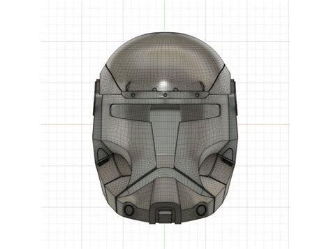 Republic Commando Helmet 3d Print Details