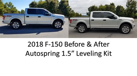 Cancel anytime, full refund within the first 30 days (less any claims paid). 2014-2021 F150 Auto Spring 1.5" Front Leveling Kit AS15014