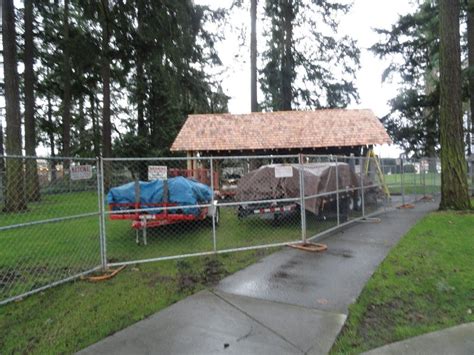 Anderson Park Picnic Shelter Nears Completion Redmond Wa Patch