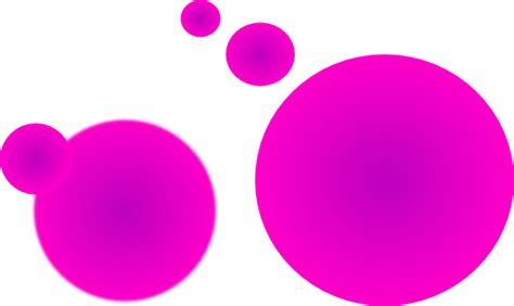 Fuzzy Pink Circle 2 Clip Art At Vector Clip