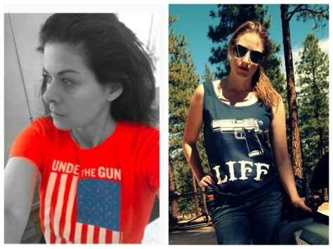 A Tale Of Two T Shirts Debra Messings Gun Violence Vs Tiptons My