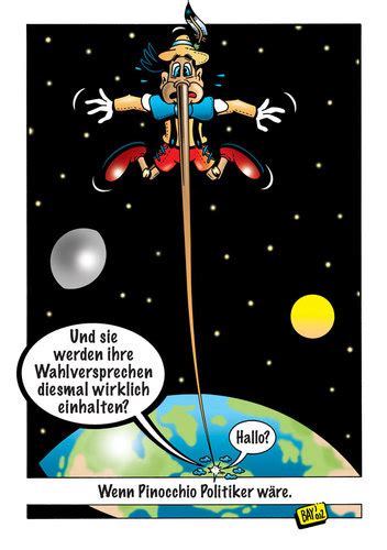 Wenn Pinocchio By Stefanbayer Politics Cartoon Toonpool