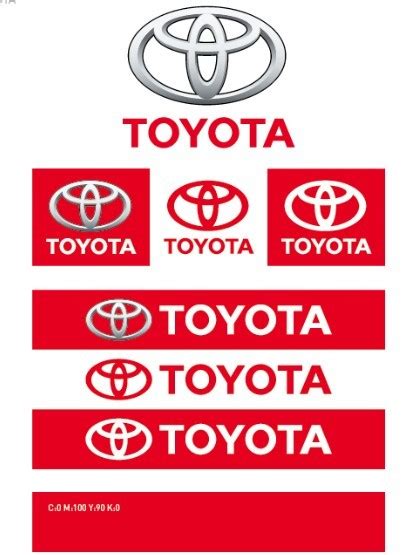 Free Set Of Toyota Logo Designs Vector Titanui